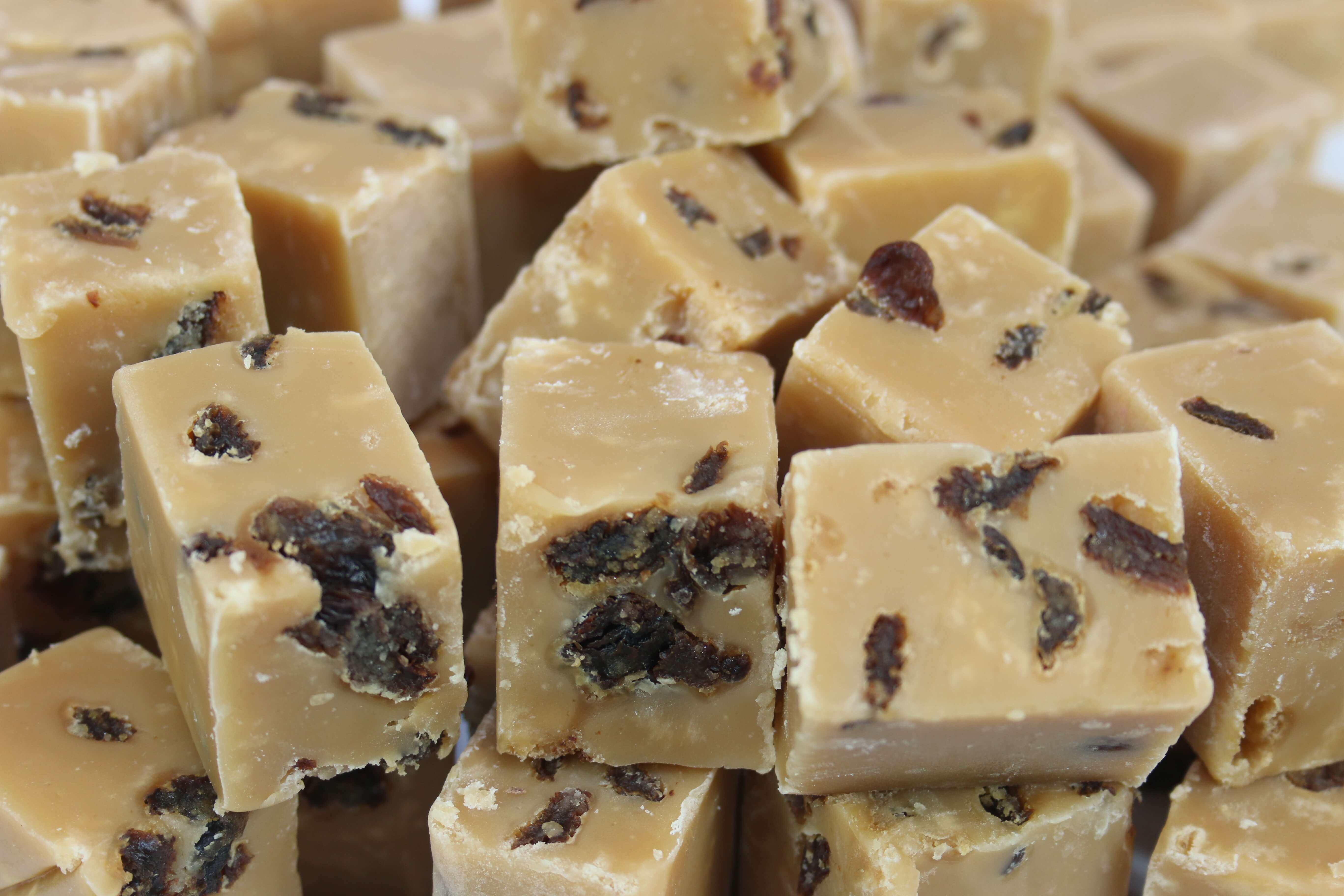 Rum Raisin Chocolate Fudge