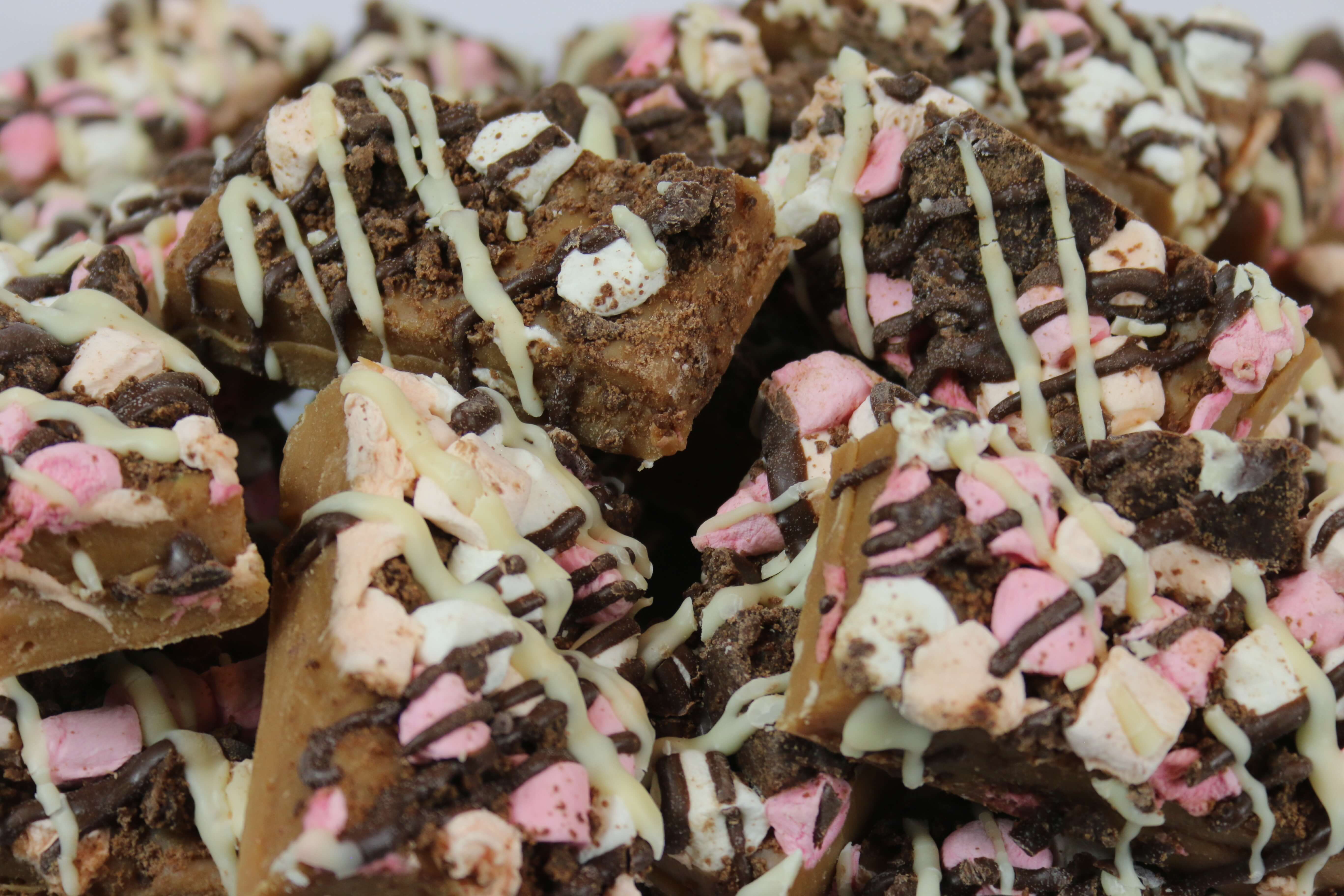 Rocky Road Marshmallow Toffee
