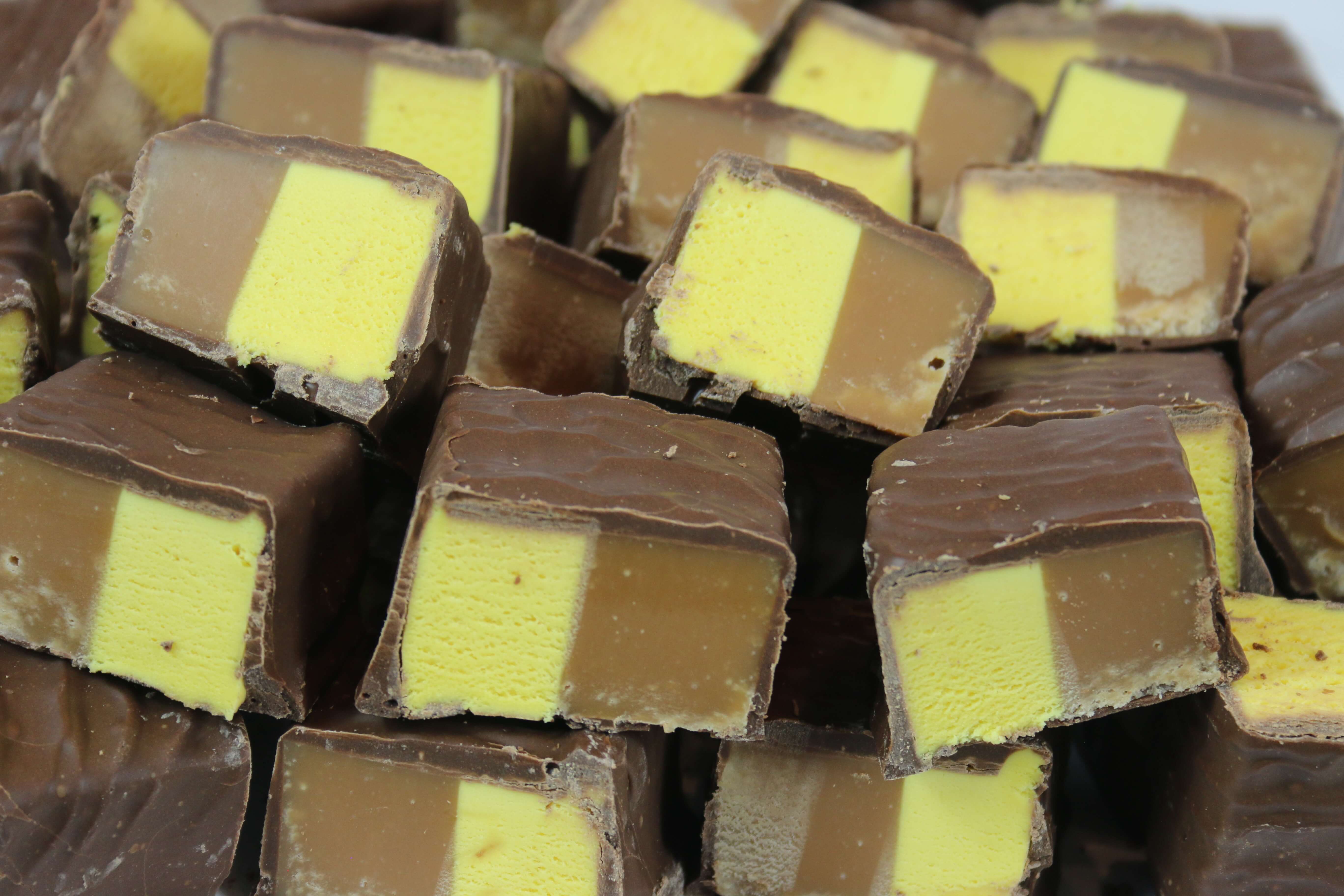 Lemon Soft Nougat Slice