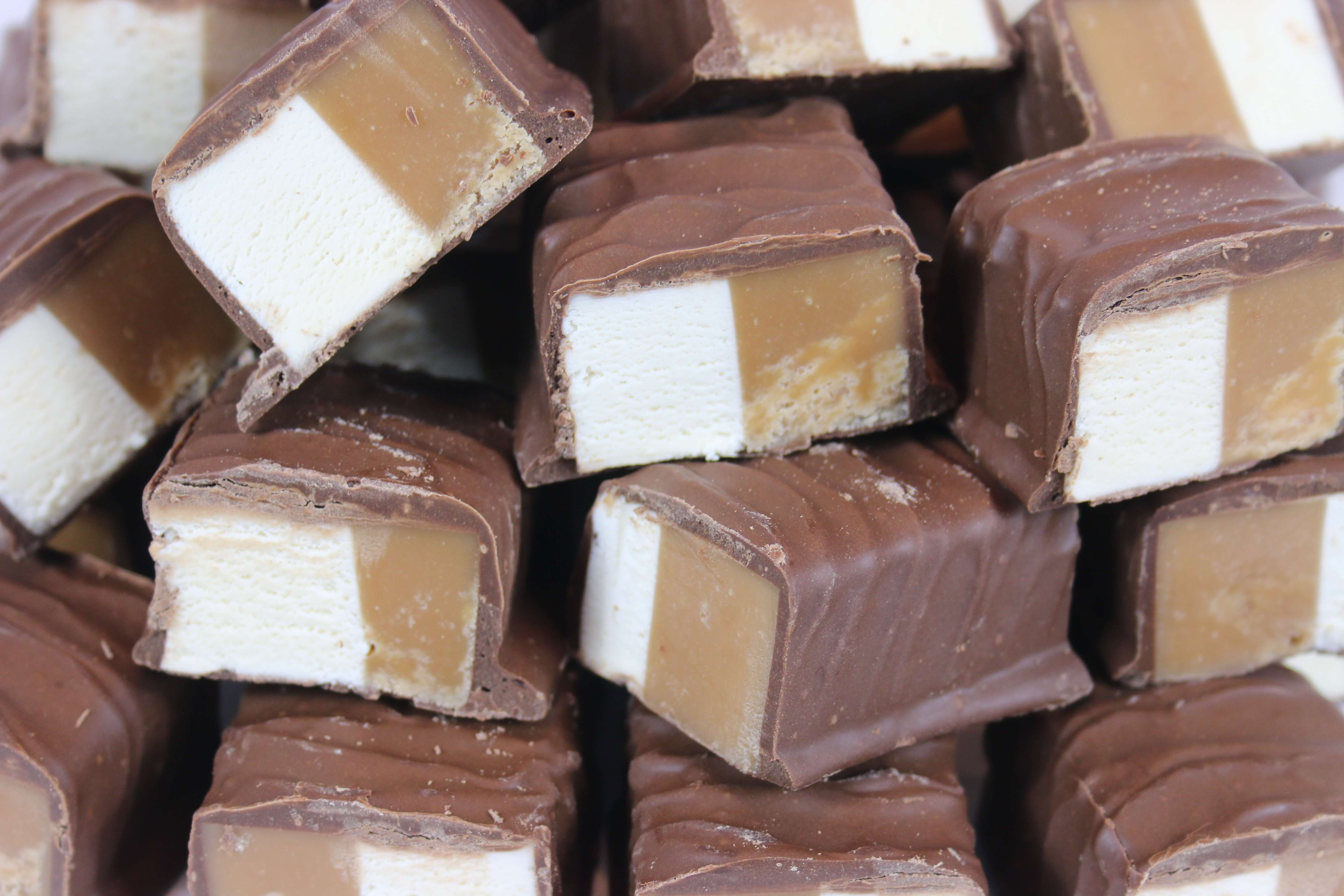 Soft Nougat Fudge Slice